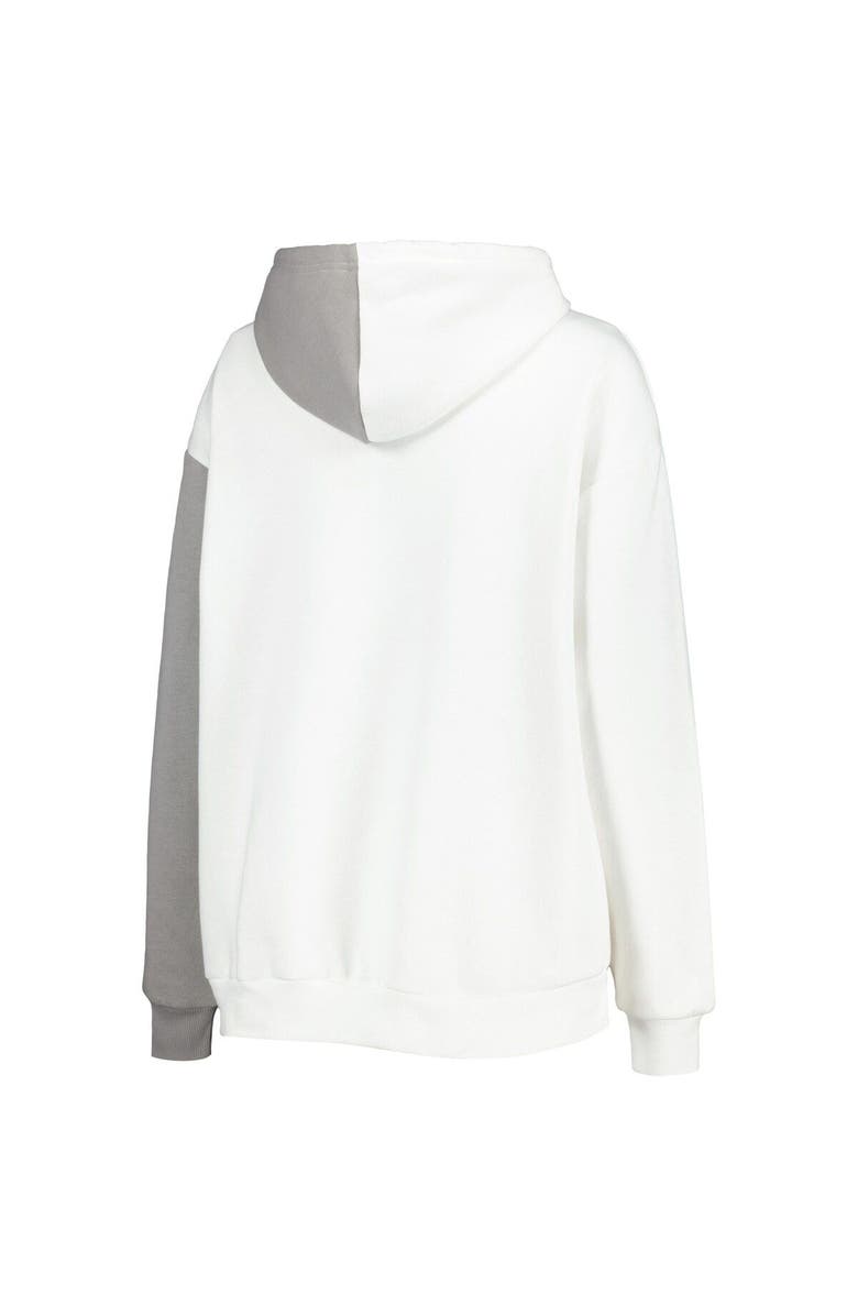 GAMEDAY COUTURE Women's Gameday Couture Gray/White Iowa Hawkeyes Split Pullover Hoodie, Alternate, color, White