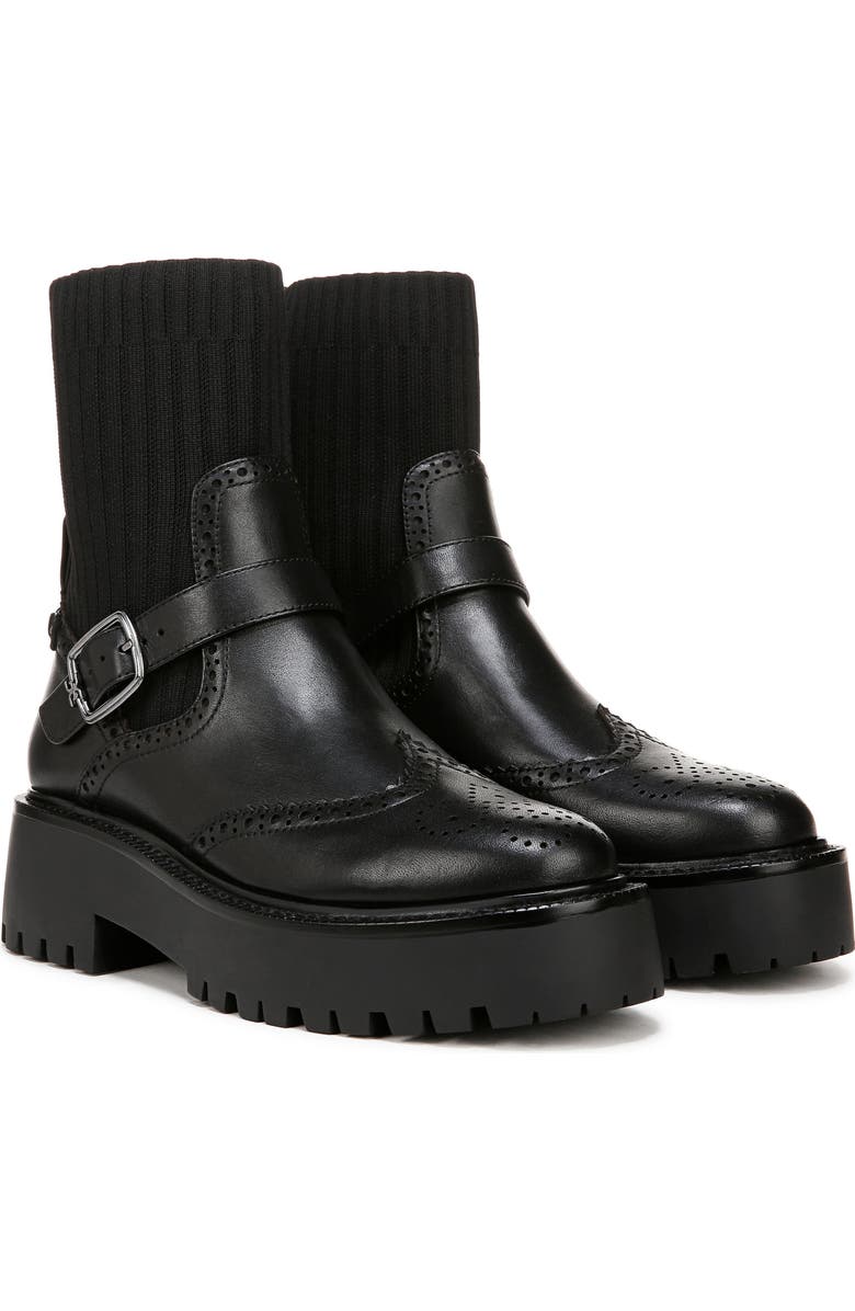 Sam Edelman Elly Lug Sole Boot, Main, color, Black