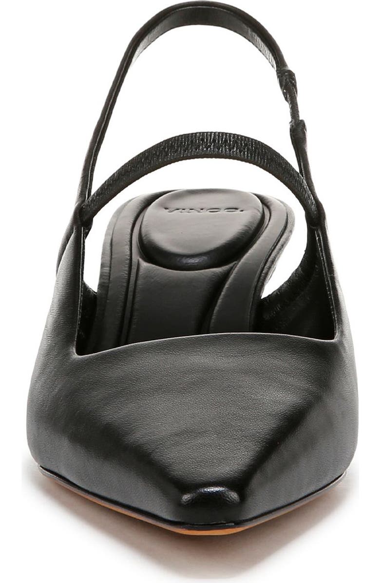 Vince Venice Slingback Pointed Toe Kitten Heel Pump, Alternate, color,