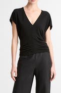 Vince Ruched Dolman Sleeve Top