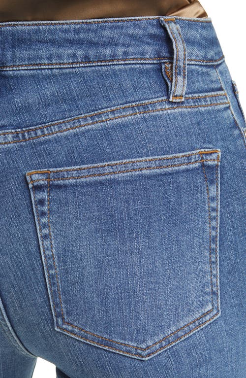 Frame Denim Le High Mermaid High-rise Straight Jean In Jetty Modern Chew