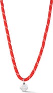 SPHERA MILANO Solitaire Cubic Zirconia Pendant Necklace