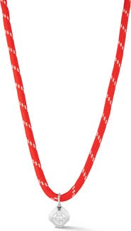 SPHERA MILANO Solitaire Cubic Zirconia Pendant Necklace