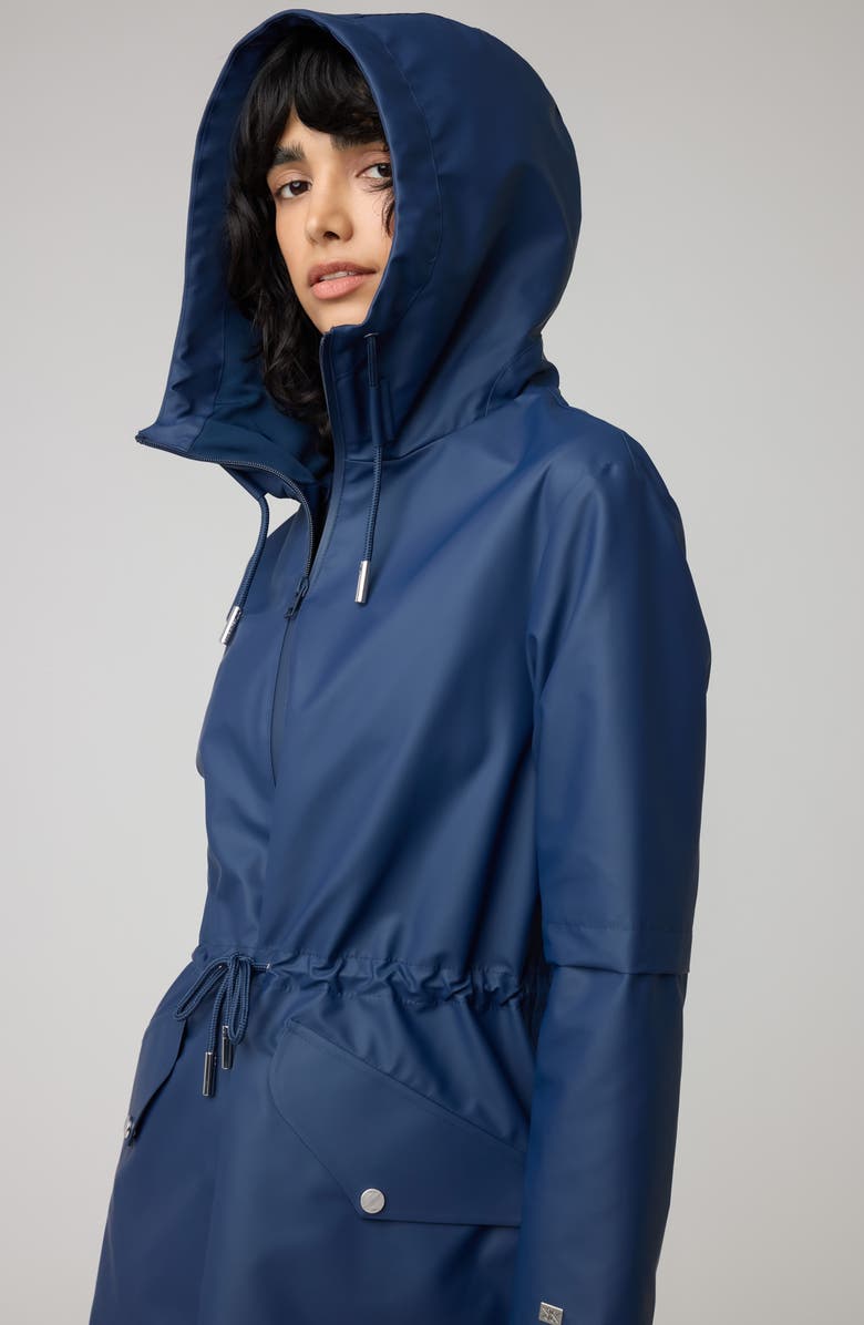 Soia & Kyo Sophie Hooded Waterproof Raincoat, Alternate, color, 
