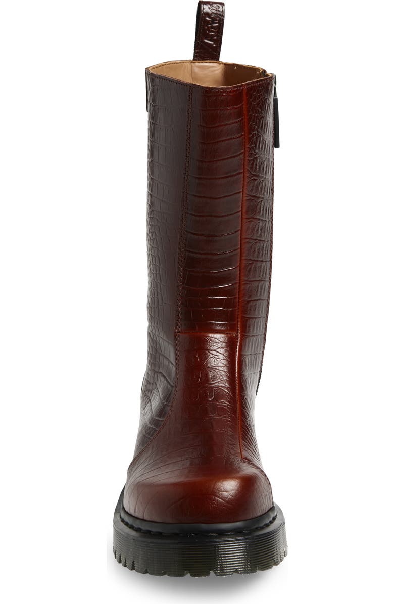 Dr. Martens Regena Refined Lug Sole Boot, Alternate, color, Mocha Brown
