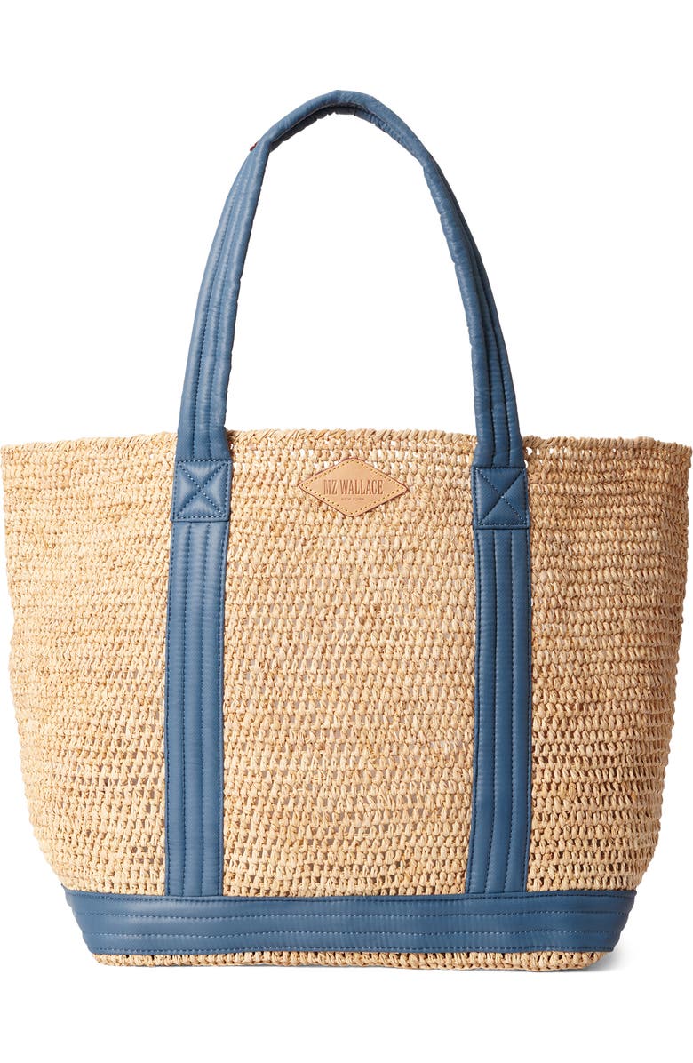 MZ Wallace Large Raffia Tote, Main, color,