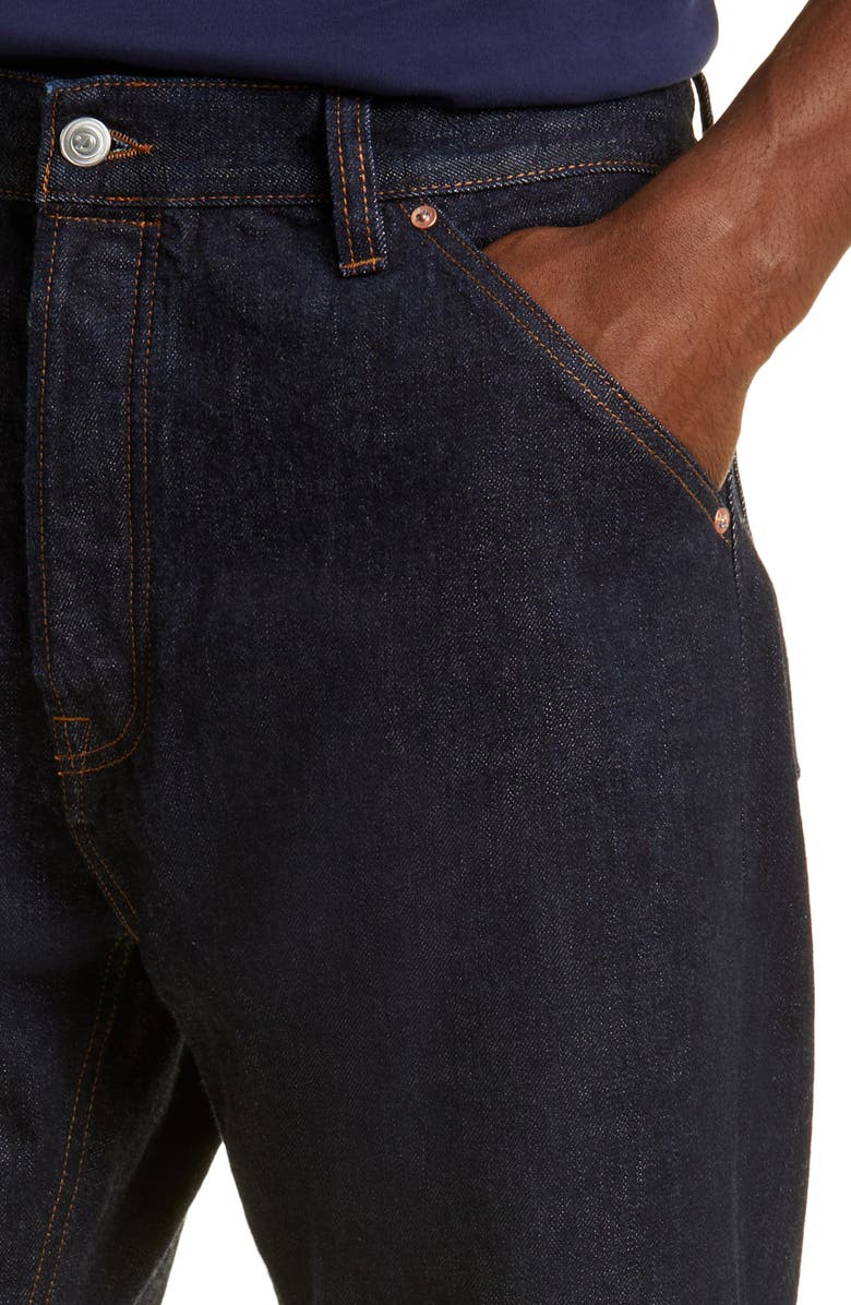 Drake's Men's Slim Leg Jeans, Alternate, color, Dark Indigo