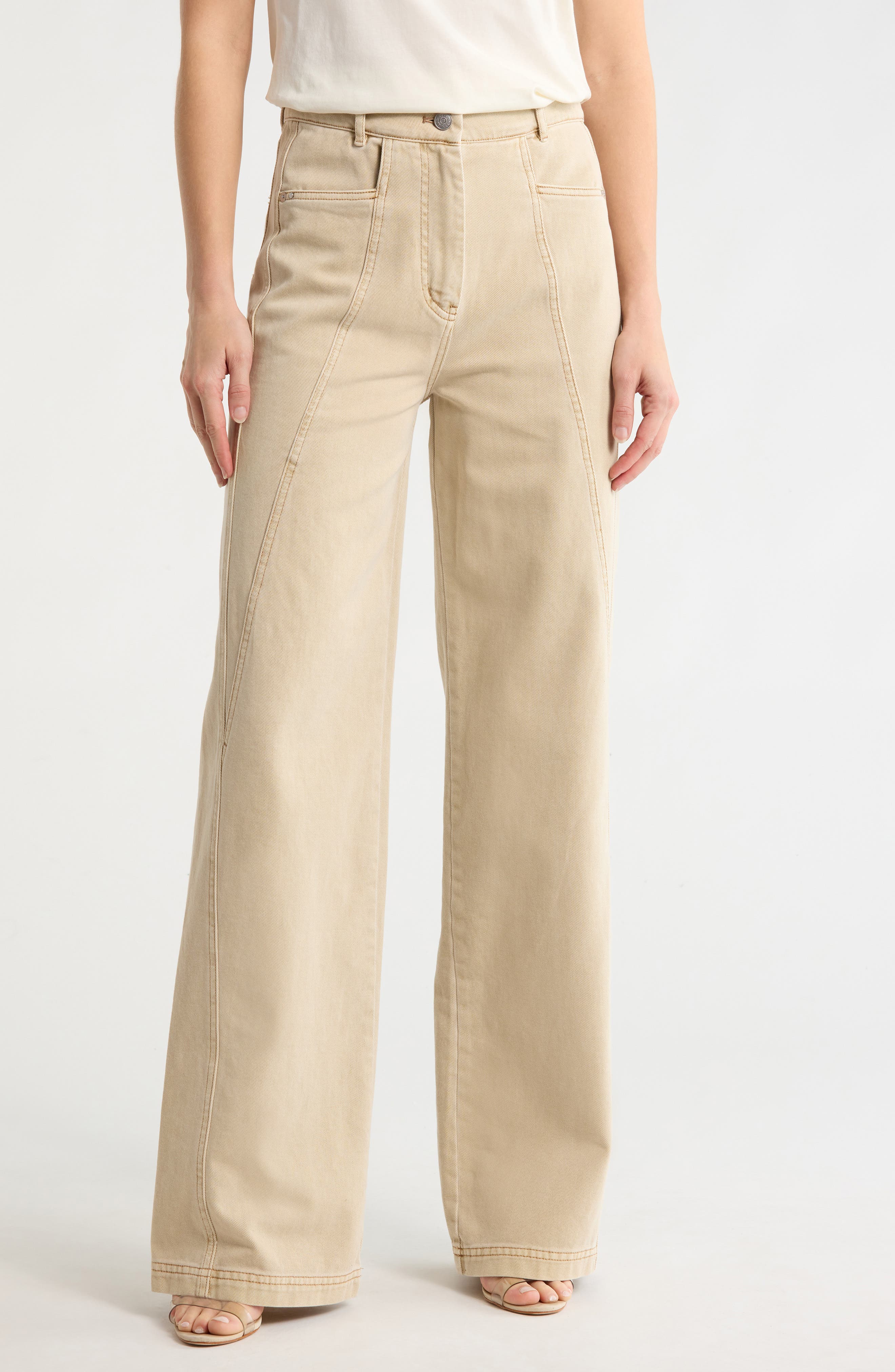 BOSS Orange Marlina Cotton Utility Pants