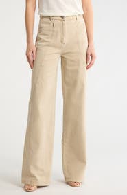 BOSS Orange Marlina Cotton Utility Pants
