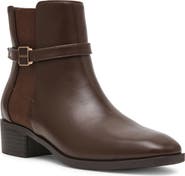 Anne Klein Cinette Faux Leather Chelsea Bootie