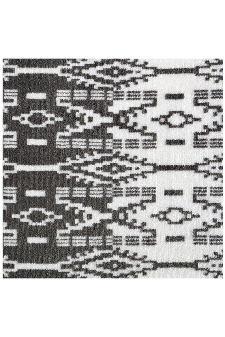 San Juan Geometric Popcorn Fleece Throw Blanket, Alternate, color, DARK GREY
