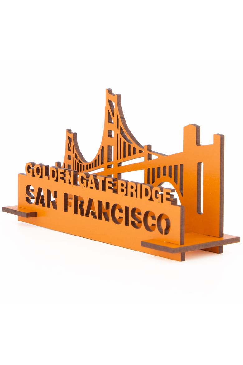 Little & Wood Woodlet Medium Golden Gate Bridge, 3D Wooden Kitset, Ages ...