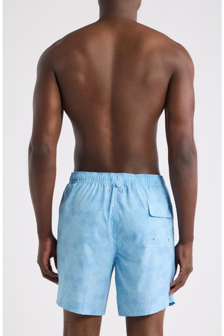 Sand Dollars Swim Trunks, Alternate, color, SEAPORT BLUE