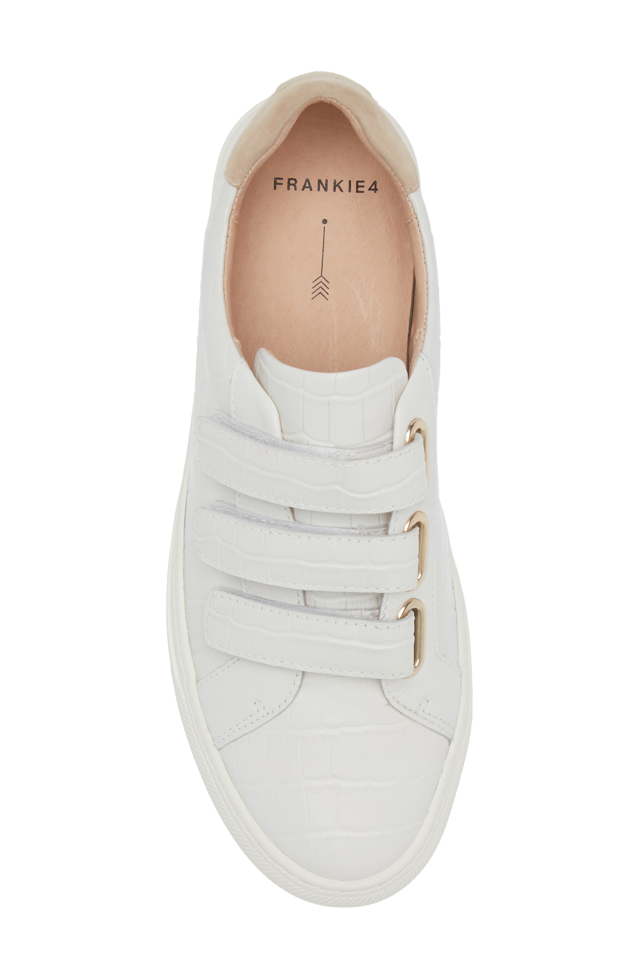 Archer Platform Sneaker, Alternate, color, WHITE CROC