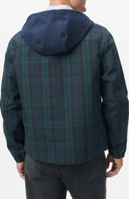Brooks Brothers Out Water Repellent Windbreaker In Navy Multi