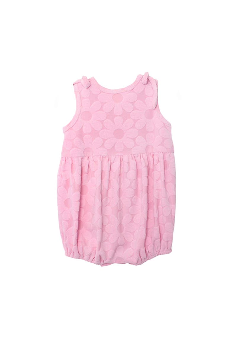 Tilly Sleeveless with Knot Detail Romper, Alternate, color, Pink