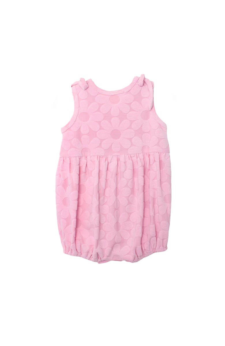 Mabel + Honey Tilly Sleeveless with Knot Detail Romper, Alternate, color, Pink