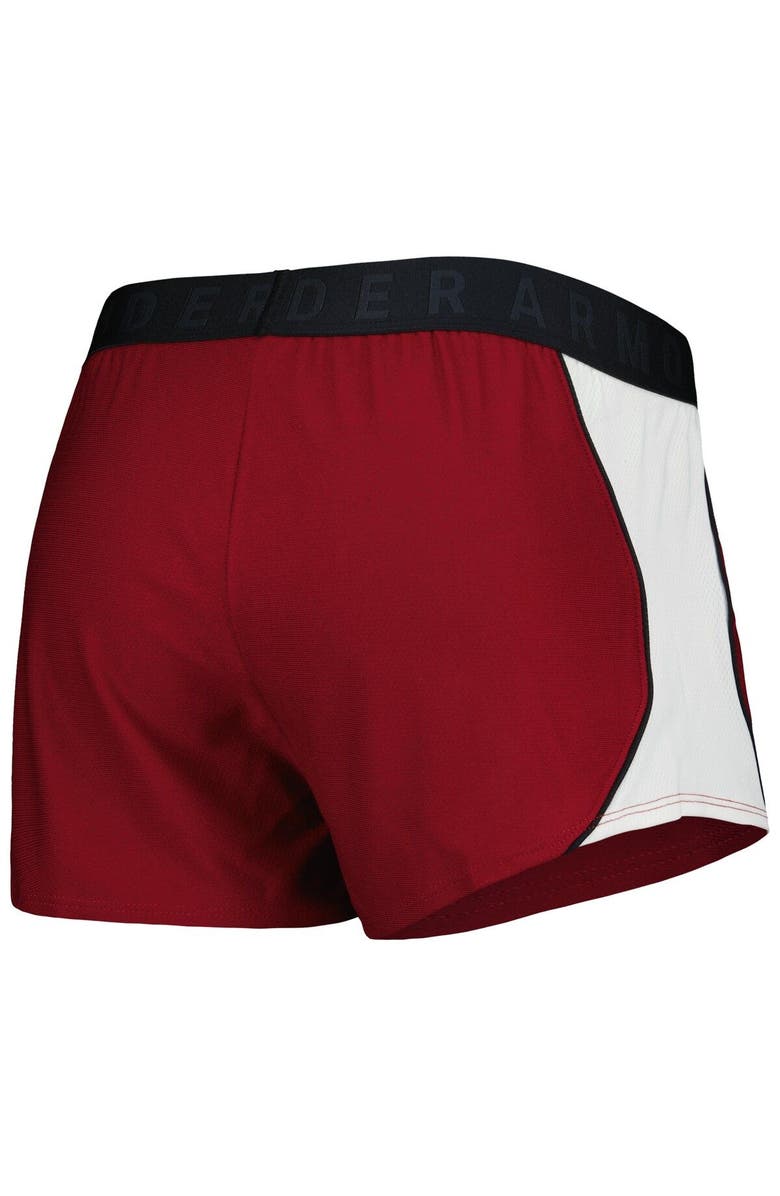 Under Armour Women's Under Armour Garnet/Black South Carolina Gamecocks Game Day Tech Mesh Performance Shorts, Alternate, color,