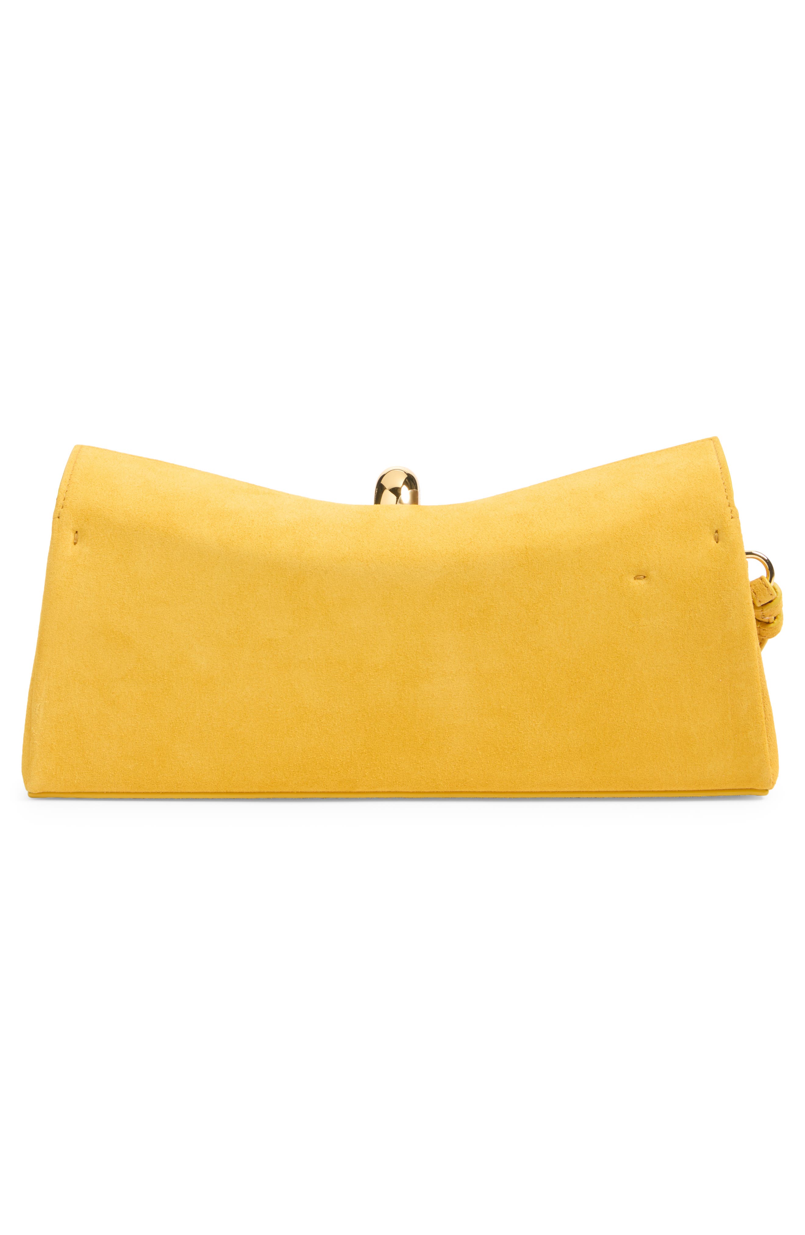 La Pochette Valerie Clutch, Alternate, color, DARK YELLOW 290