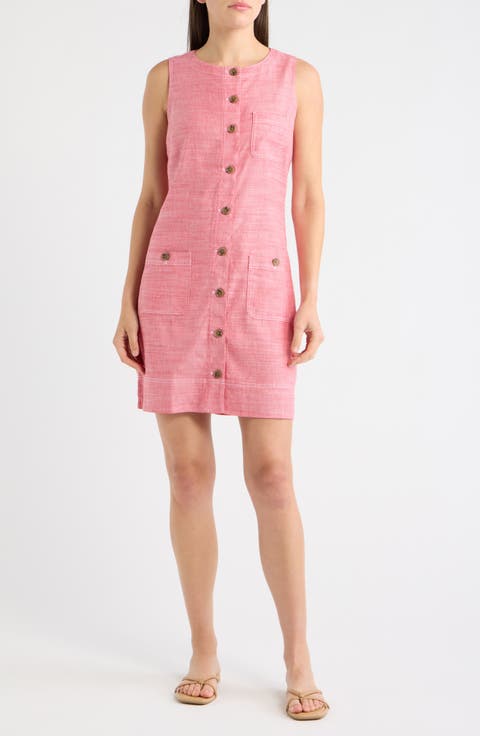 Palm-A-Dora Button Up Dress