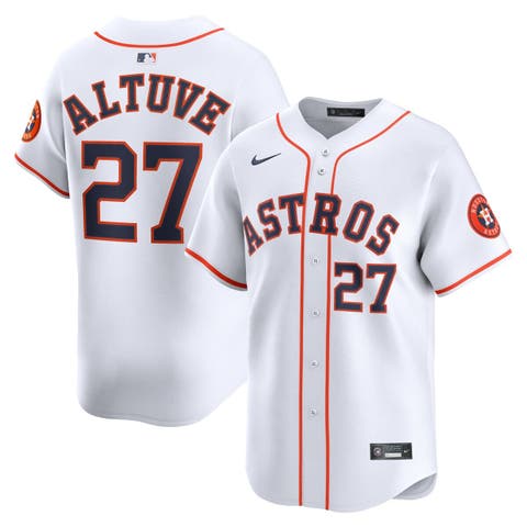 Men
s Nike Jose Altuve White Houston Astros Home Limited Player Jersey