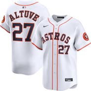 Nike Men's Nike Jose Altuve White Houston Astros Home Limited Player Jersey