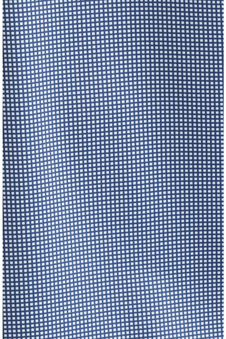 XC+™ Ace Micropattern Performance Golf Polo, Alternate, color, NAVY/ WHITE GINGHAM