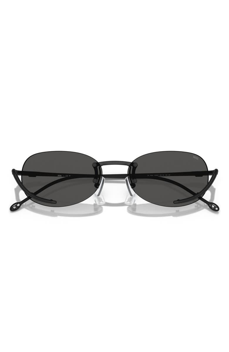 DIESEL<sup>®</sup> 53mm Oval Sunglasses, Alternate, color, 