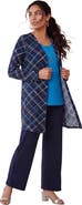 Jessica London Everyday Stretch Knit Open Front Cardigan