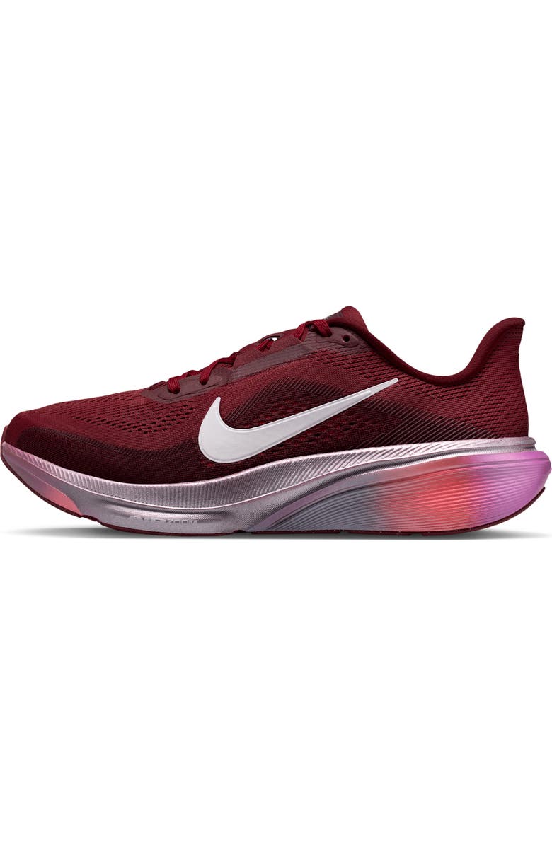 Nike Pegasus 42 Running Shoe, Alternate, color, Red/ Pink/ Bordeaux/ Green