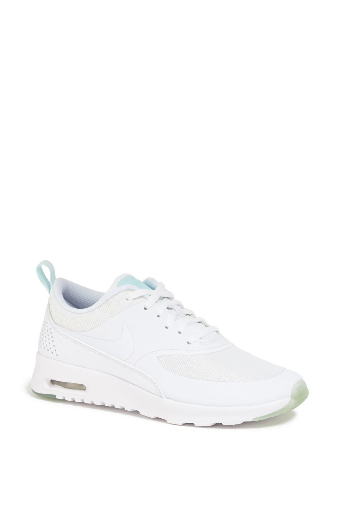Air Max Thea Sneaker, Main, color, WHITE/ CANDY WHITE