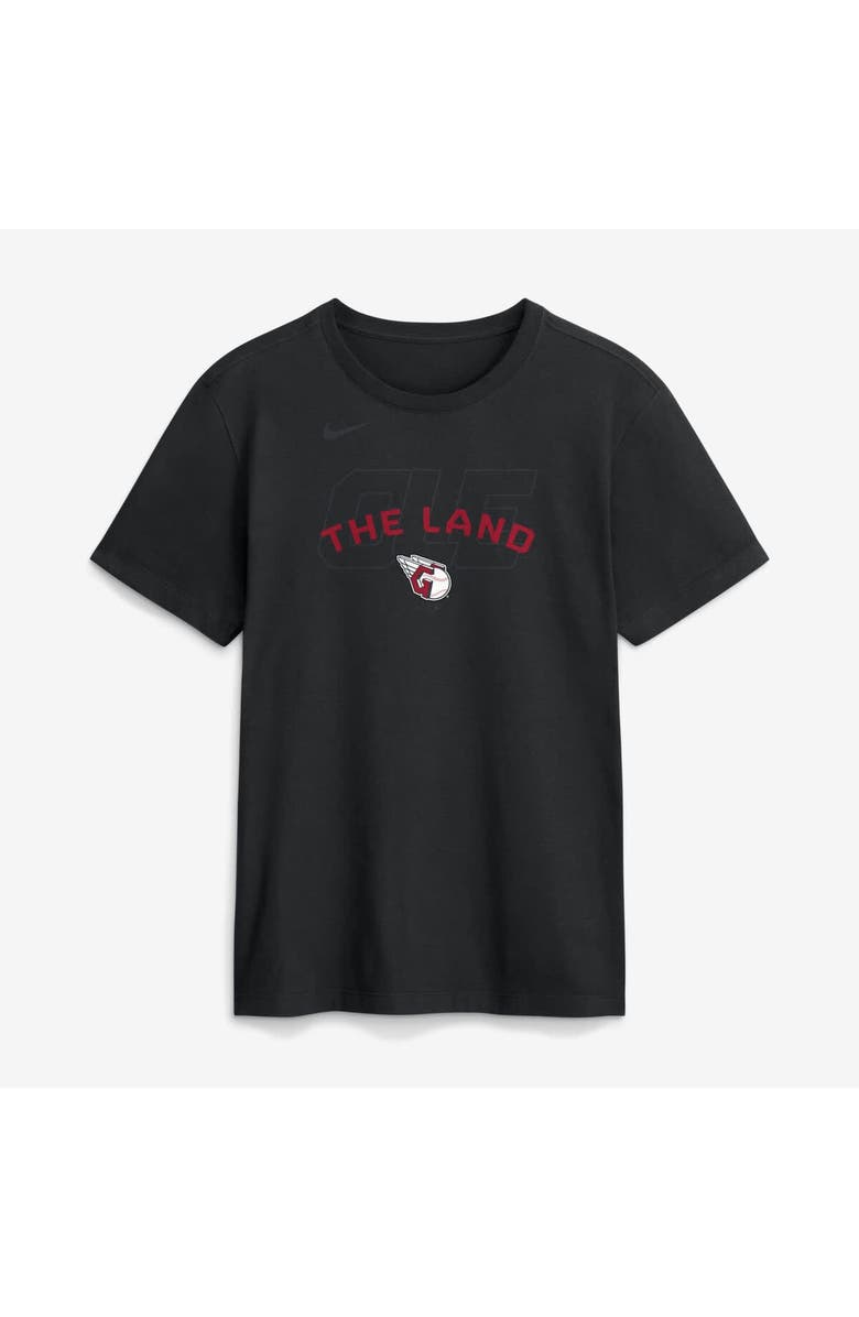 Nike Men's Nike Black Cleveland Guardians Primetime Fashion T-Shirt, Alternate, color, Black