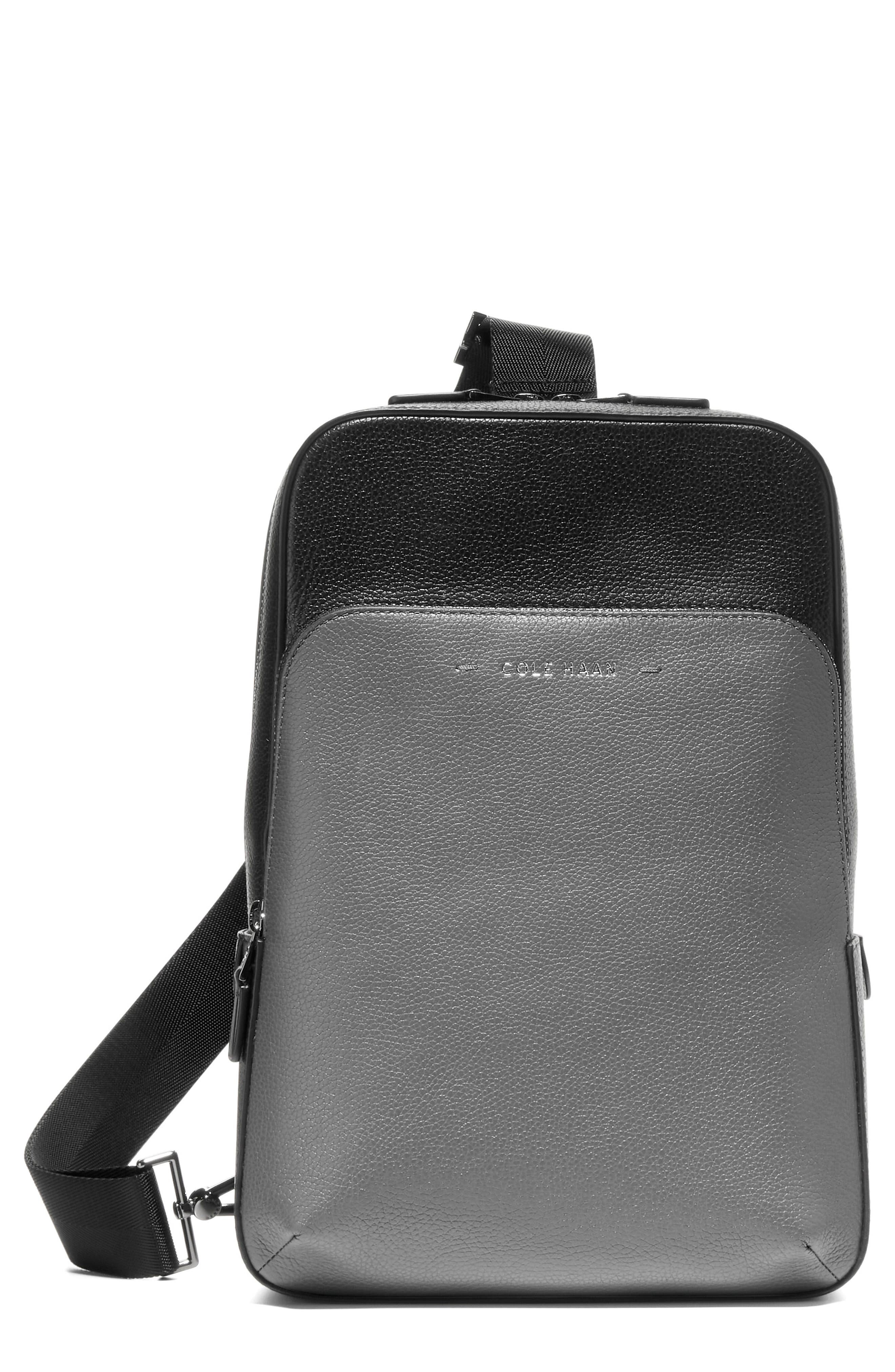 Cole Haan Grand Series Matthews Leather Sling Bag, Main, color, 