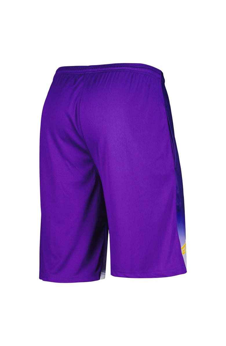 FANATICS Men's Fanatics Branded Purple Los Angeles Lakers Fadeaway Shorts, Alternate, color, 