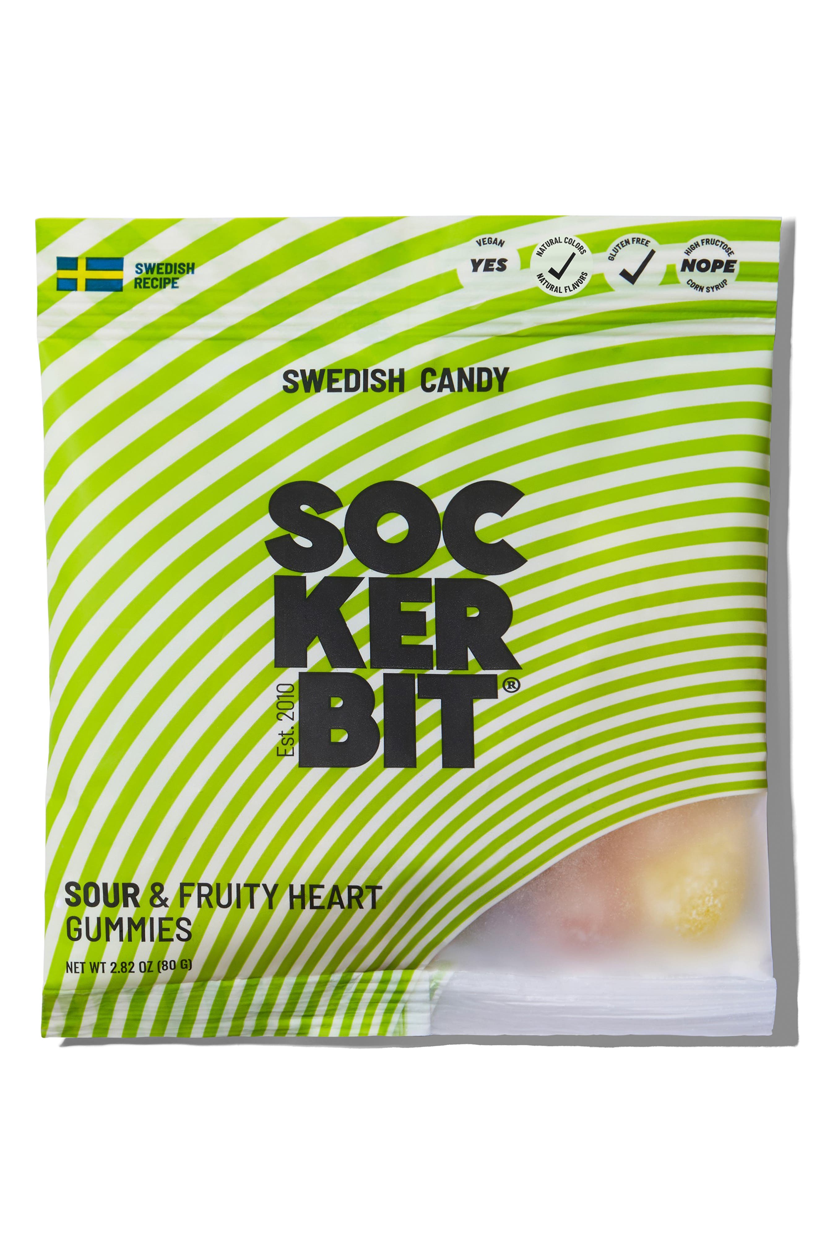 SOCKERBIT Sour Broken Hearts Gummy Candy | Nordstrom