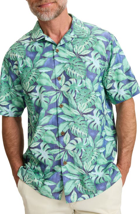Coastal Ease Tropic Fringe IslandZone® Camp Shirt