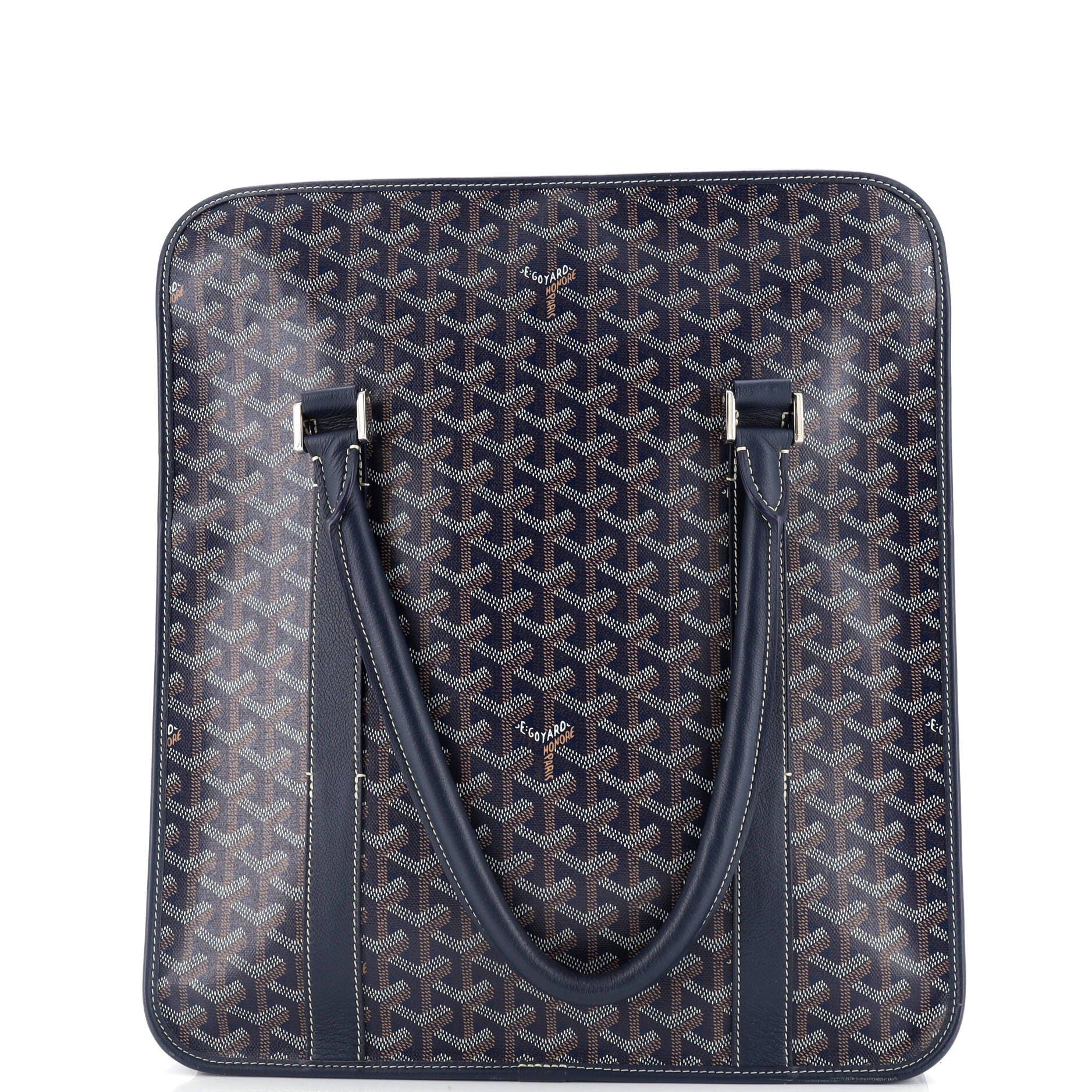 Pre-Owned Goyard Bourgogne Bag Coated Canvas, Alternate, color, 