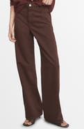 MANGO Danila High Waist Wide Leg Jeans