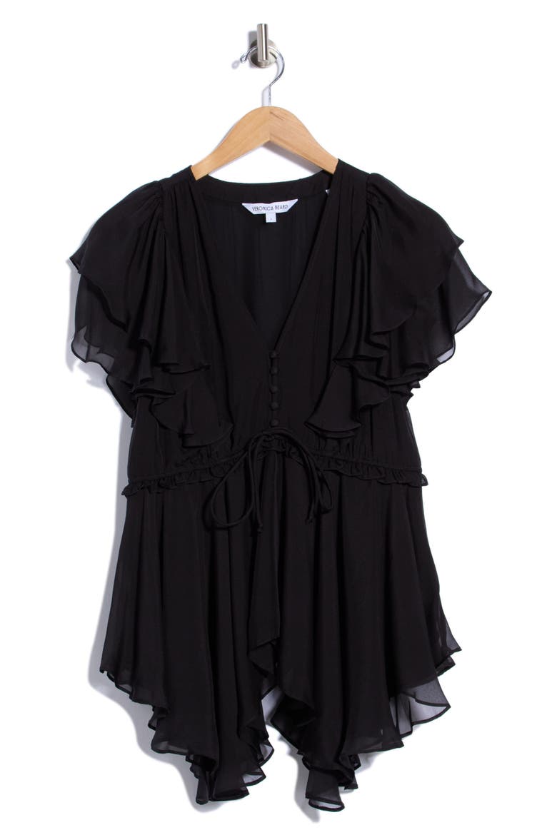 Sammie Silk Top, Main, color, BLACK