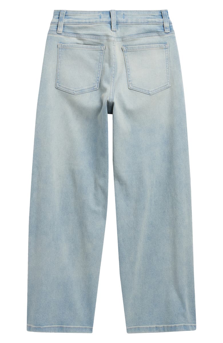 YMI Kids' Billie Baggy Jeans, Alternate, color, Vanilla Tinted Light