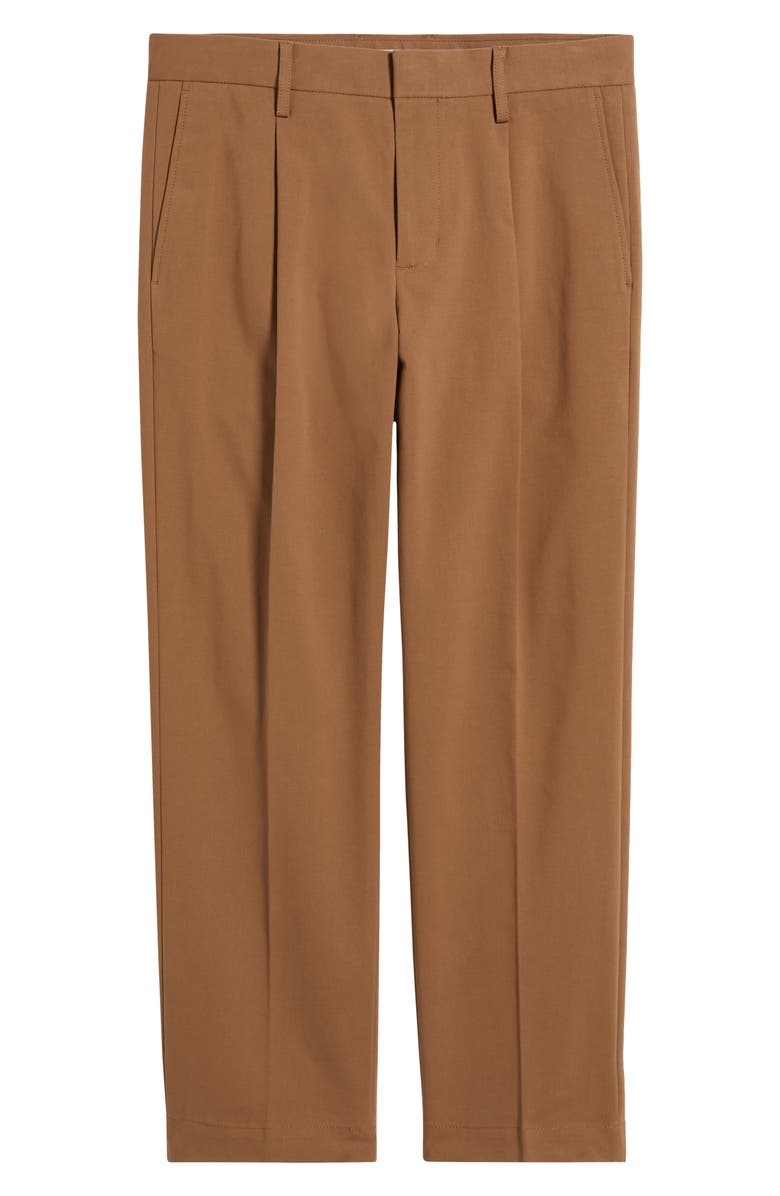 Open Edit Straight Leg Pants, Alternate, color, Brown Sepia