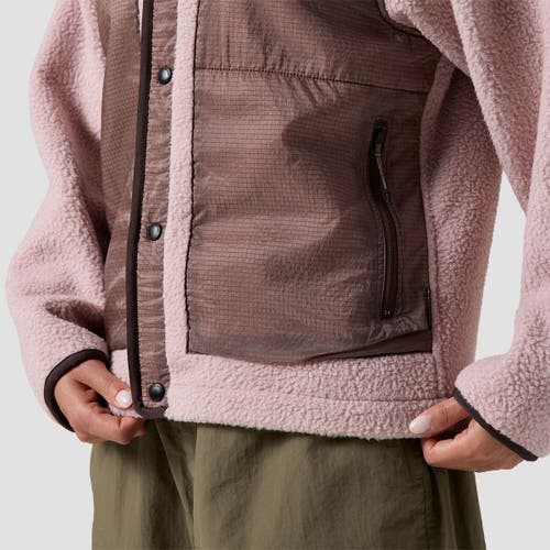 Backcountry Wander Pile-fleece Jacket In Pink
