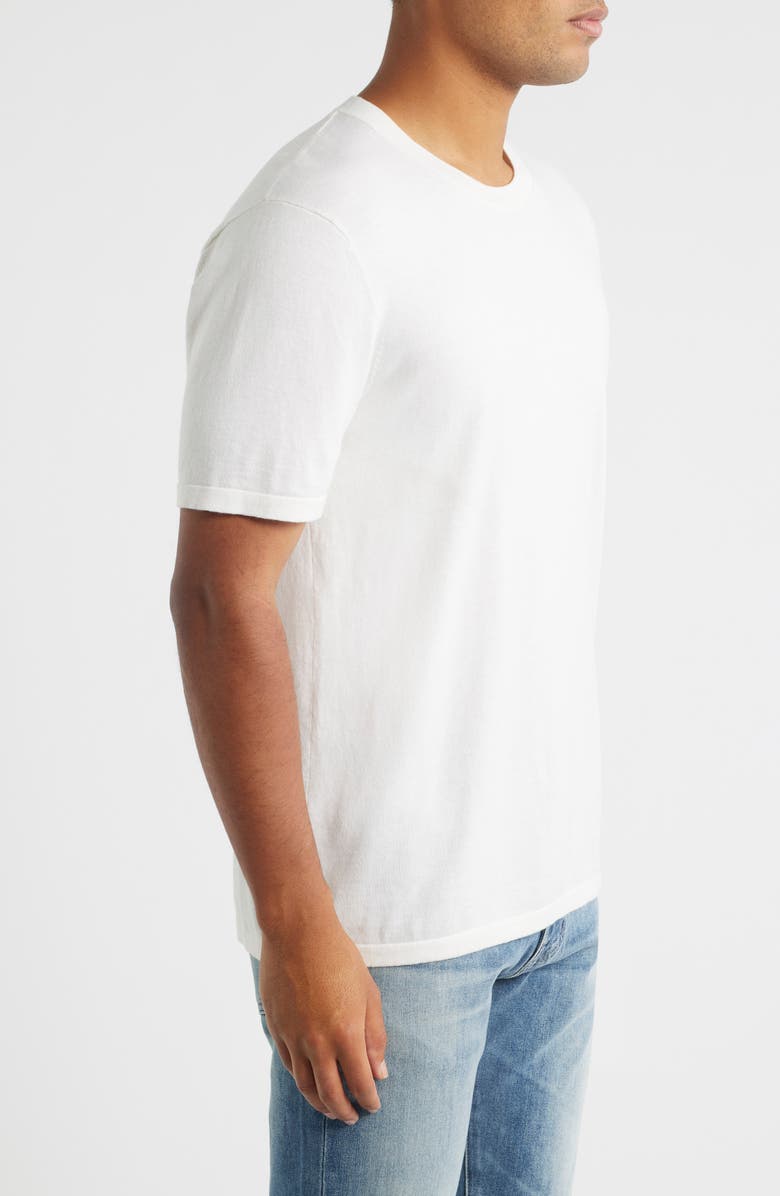 Rails Mason Cotton & Cashmere T-Shirt, Alternate, color, Cream