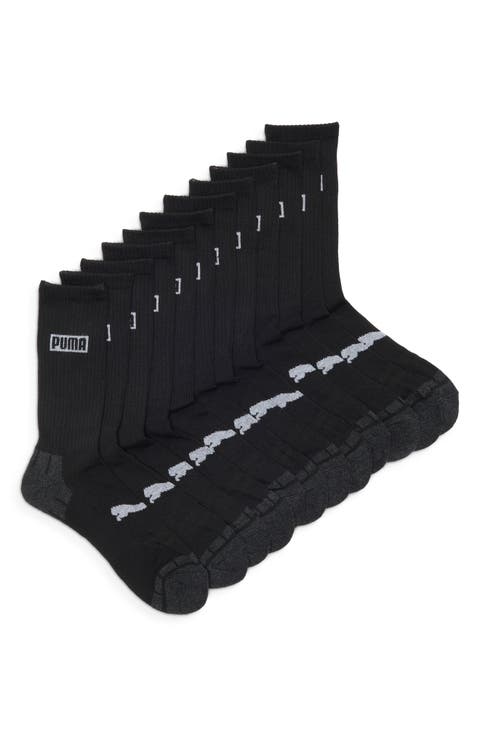 6-Pack Terry Quarter Length Socks
