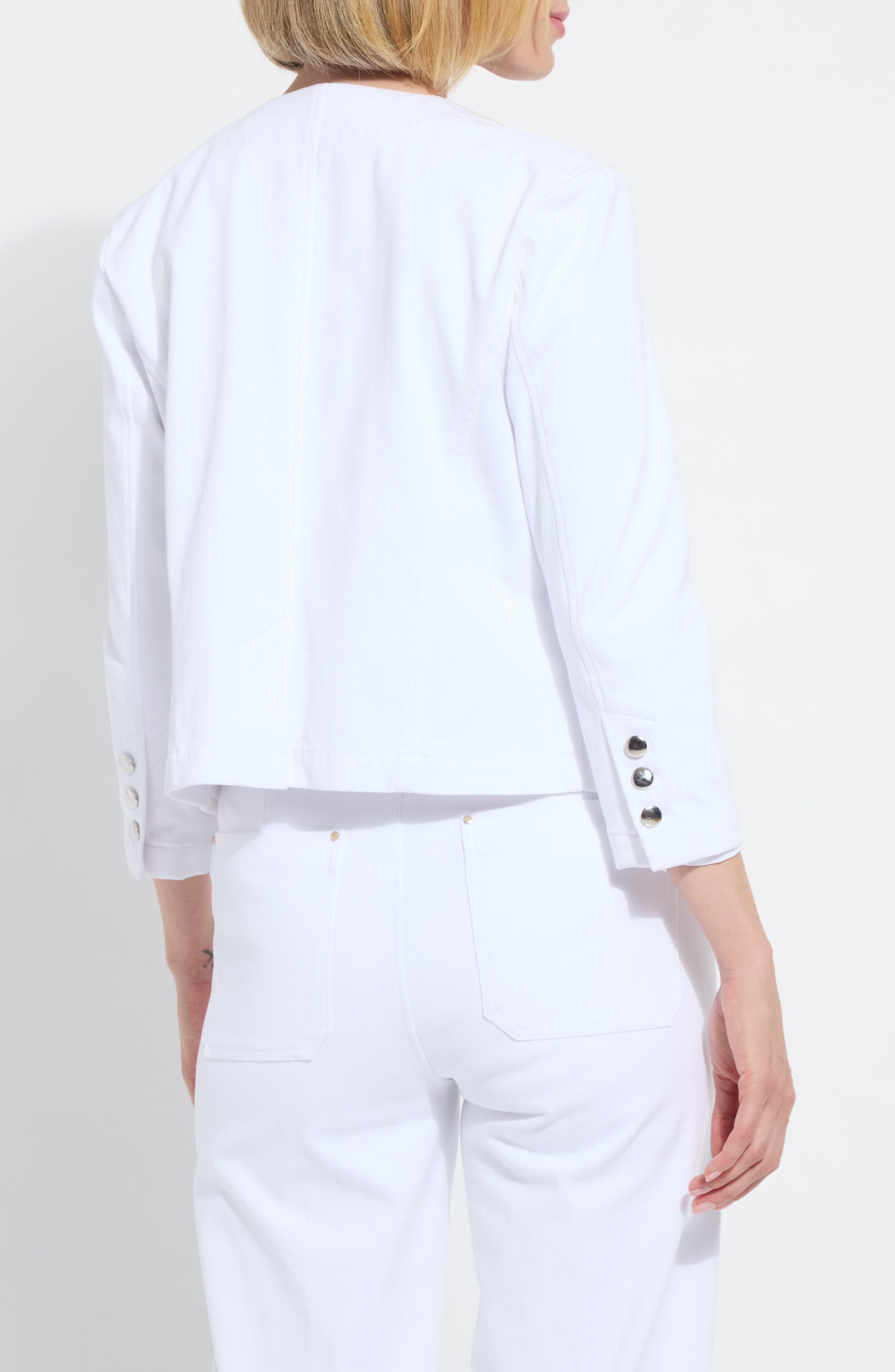 Arbor Embroidered Cotton Blend Jacket - image 2