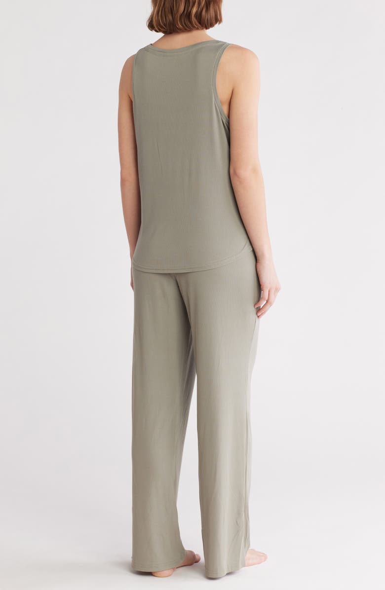 Nicole Miller Rib Pajamas, Alternate, color,