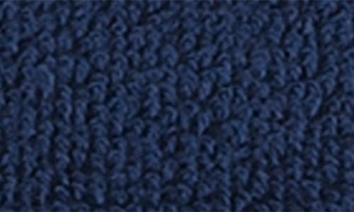 Brooks Brothers Four-piece Contrast Frame Cotton Washcloth Set In Blue