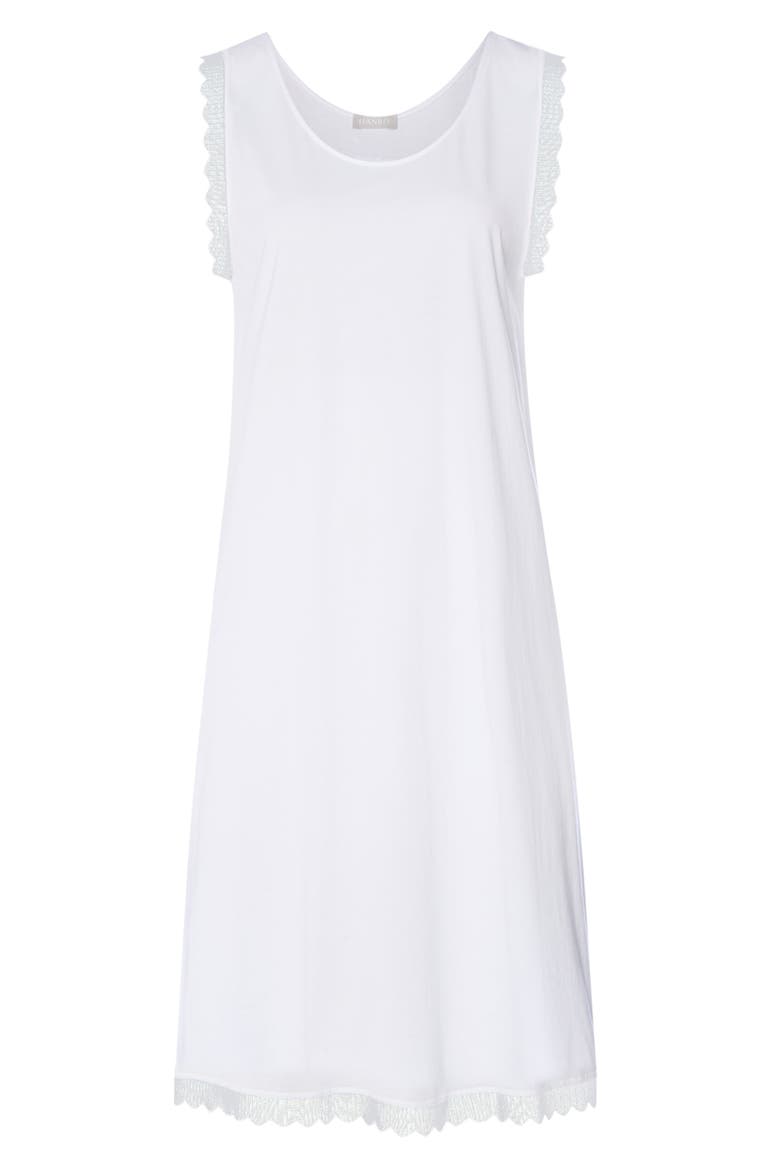 Inaya Scallop Tank Dress, Alternate, color, WHITE