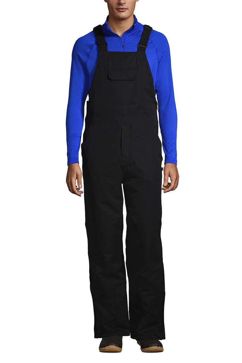 Expedition Winter Bib Snow Pants, Alternate, color, Black