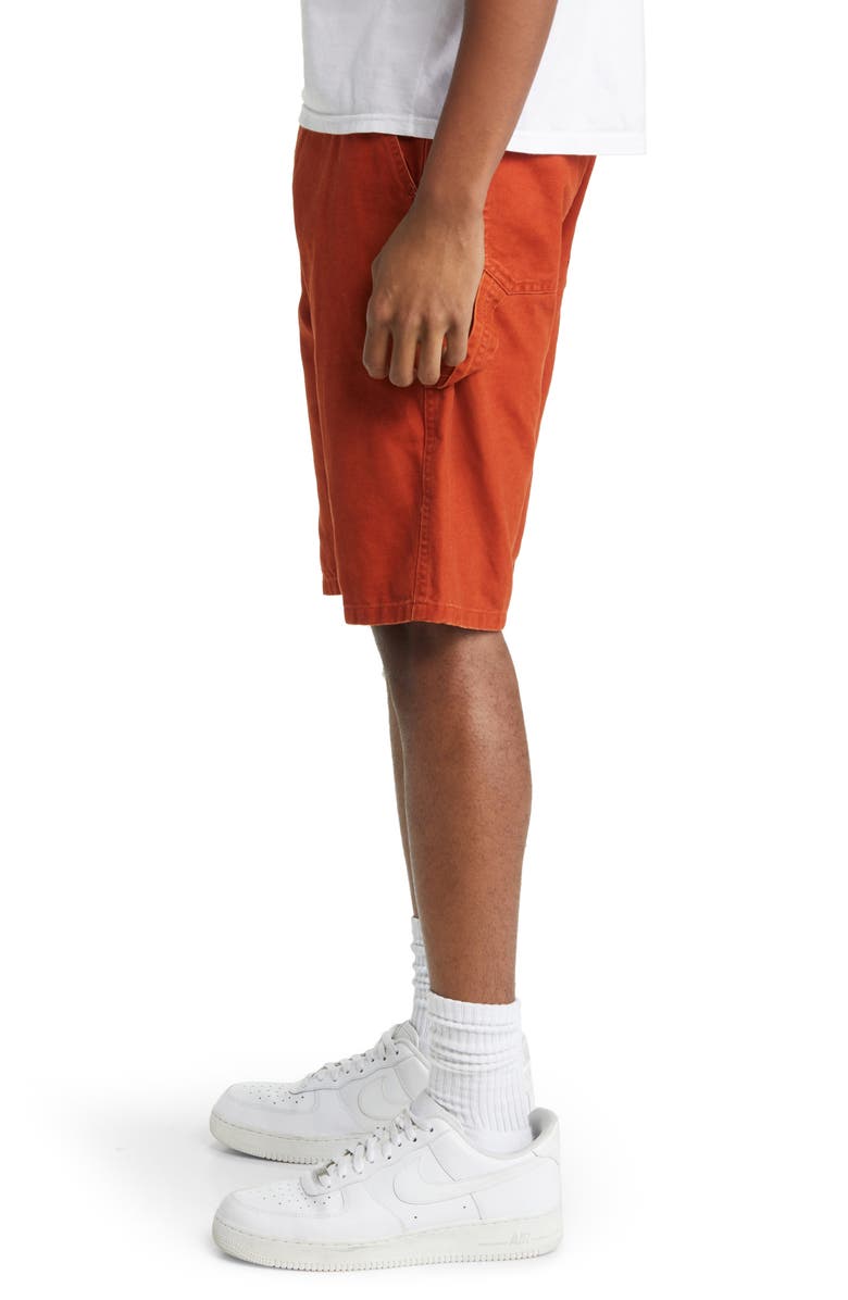 CATERPILLAR Workwear Stonewash Carpenter Shorts, Alternate, color,